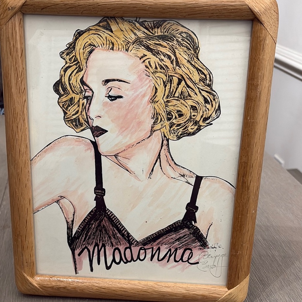 Madonna Art Print by Bernice Batoff